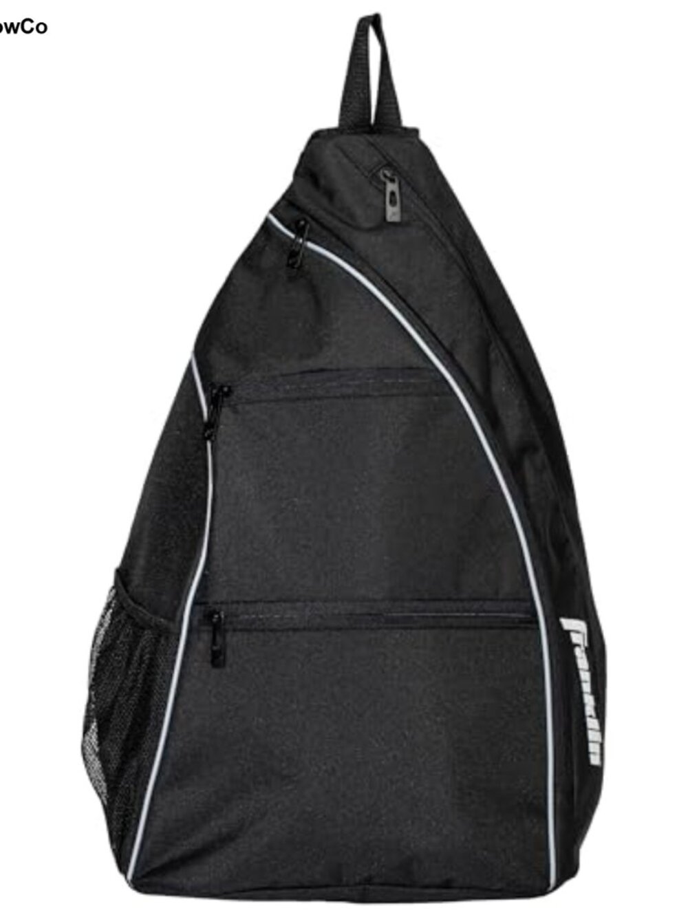 Padel Tennis Sling Bag Adjustable Racket Backpack Equipment Bag